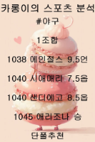 9월10일 오전 MLB 분석
