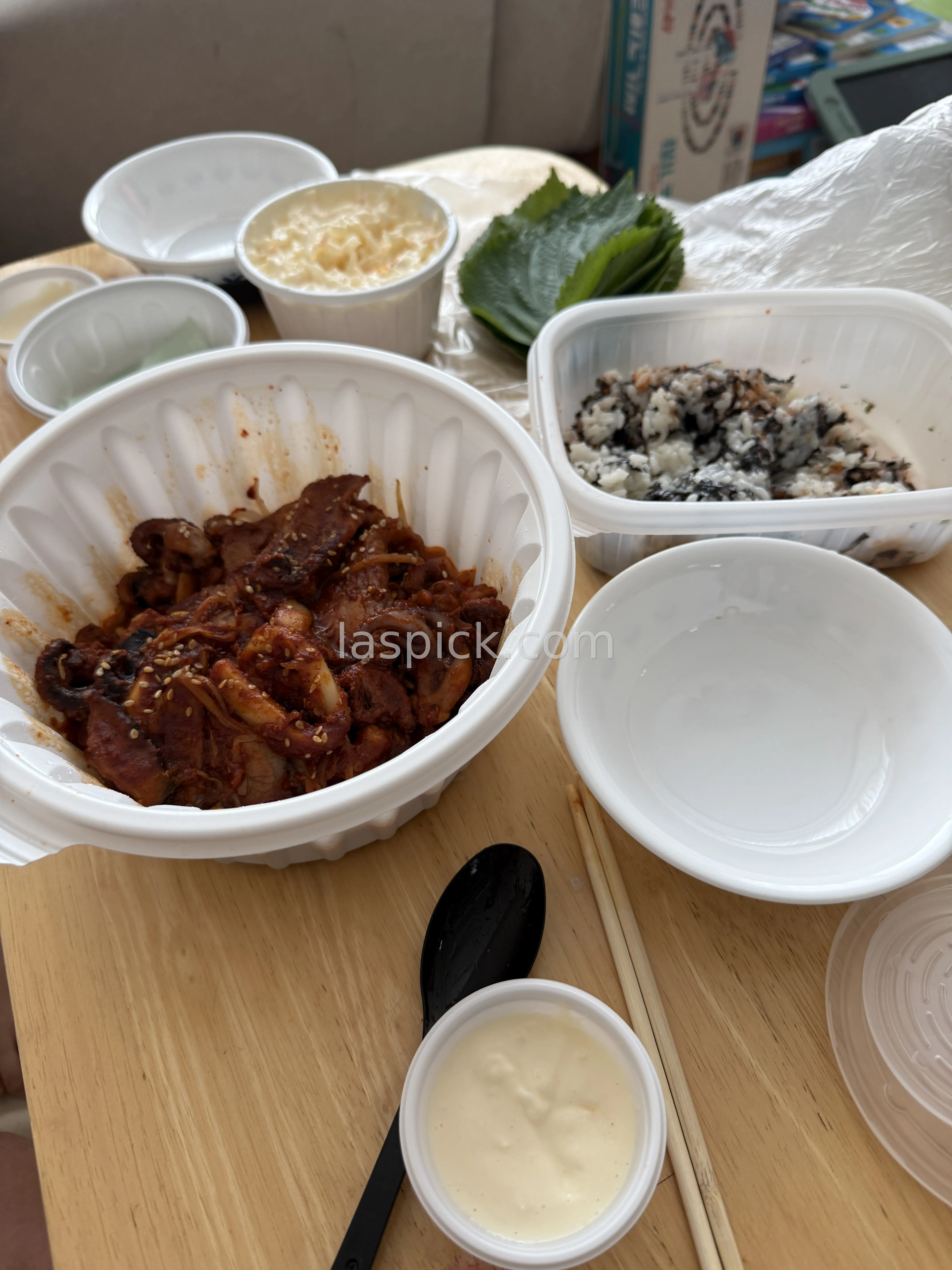 점심밥, 쭈삼구이