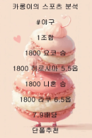 저녁 일야분석
